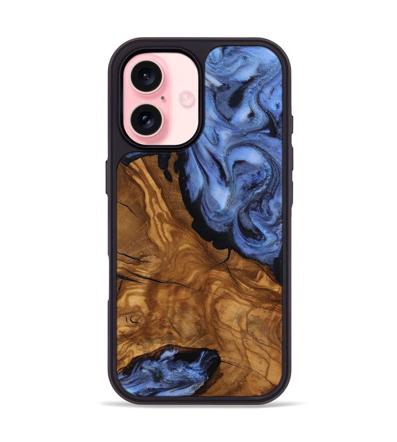 iPhone 16 Wood Phone Case - Chas (Ancient Olive, 818635)