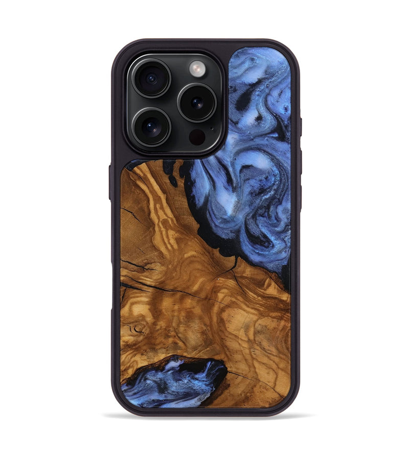 iPhone 16 Pro Wood Phone Case - Chas (Ancient Olive, 818635)