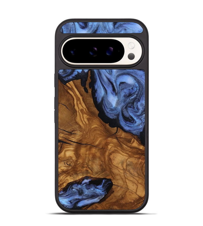 Pixel 9 Wood Phone Case - Chas (Ancient Olive, 818635)