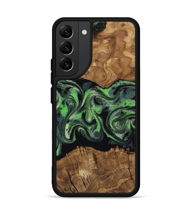 Galaxy S22 Plus Wood Phone Case - Laraine (Ancient Olive, 818636)