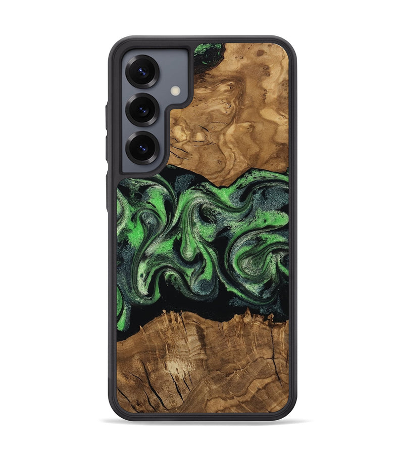 Galaxy S25 Plus Wood Phone Case - Laraine (Ancient Olive, 818636)
