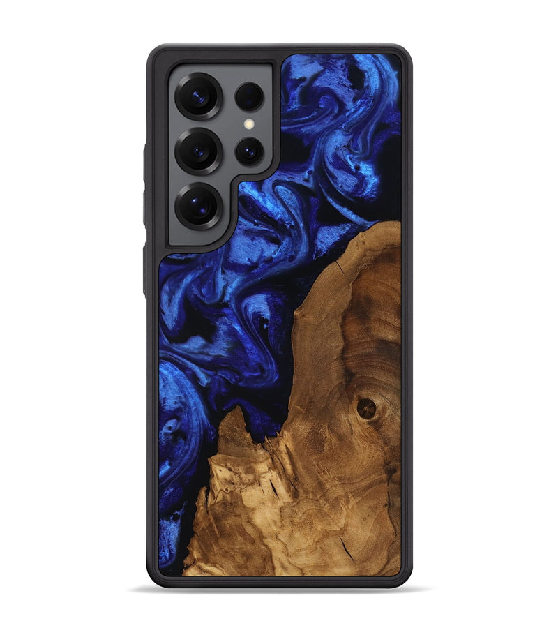 Galaxy S25 Ultra Wood Phone Case - Emile (Ancient Olive, 818637)