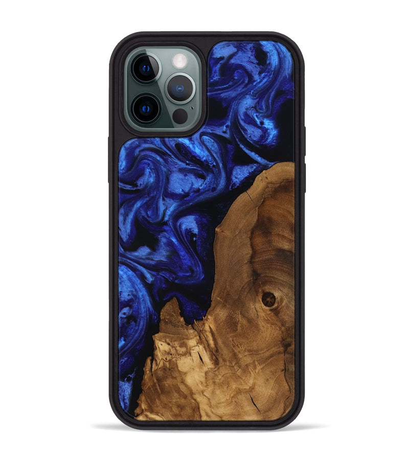 iPhone 12 Pro Max Wood Phone Case - Emile (Ancient Olive, 818637)