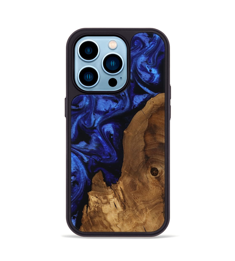 iPhone 14 Pro Wood Phone Case - Emile (Ancient Olive, 818637)