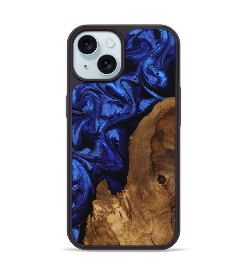 iPhone 15 Wood Phone Case - Emile (Ancient Olive, 818637)