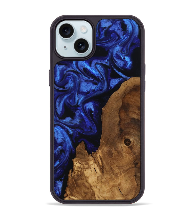 iPhone 15 Plus Wood Phone Case - Emile (Ancient Olive, 818637)