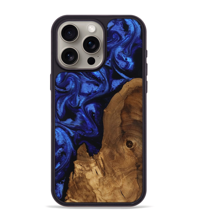 iPhone 15 Pro Max Wood Phone Case - Emile (Ancient Olive, 818637)