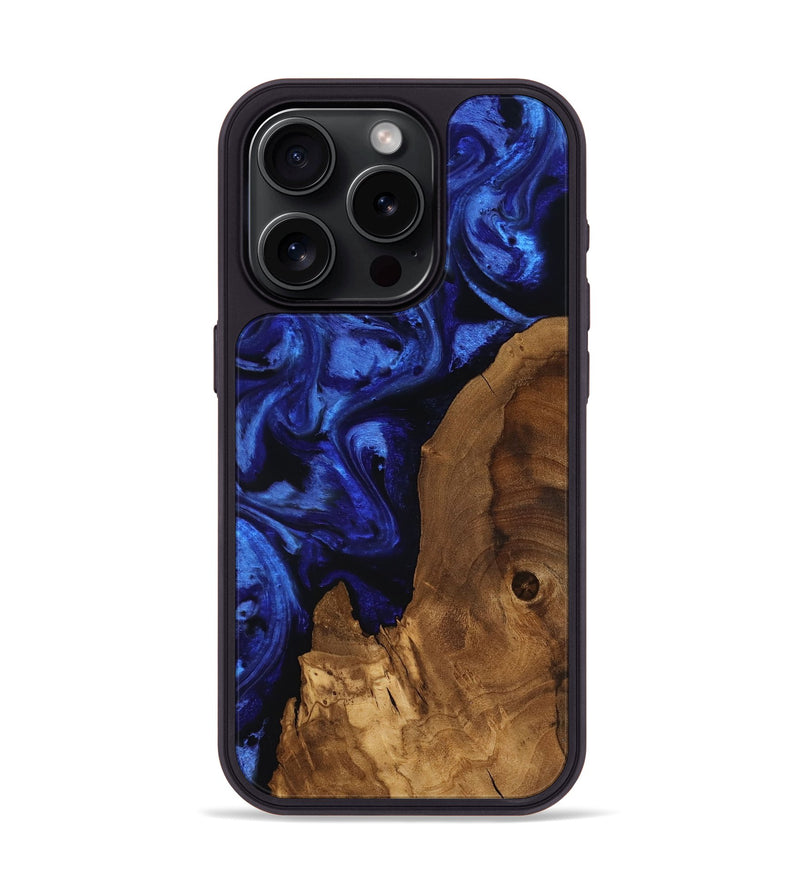 iPhone 15 Pro Wood Phone Case - Emile (Ancient Olive, 818637)