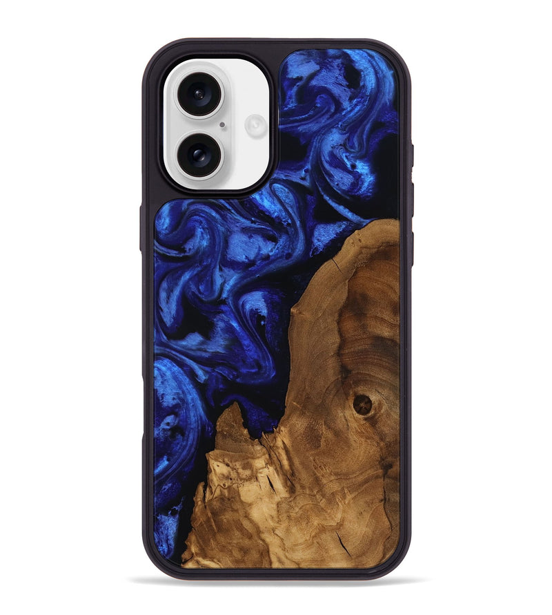 iPhone 16 Plus Wood Phone Case - Emile (Ancient Olive, 818637)