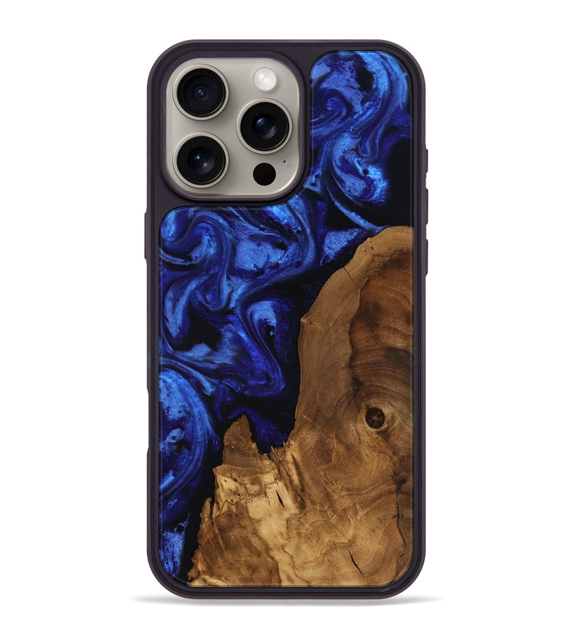 iPhone 16 Pro Max Wood Phone Case - Emile (Ancient Olive, 818637)