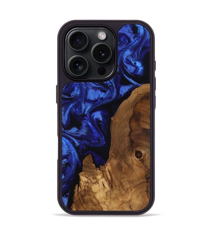 iPhone 16 Pro Wood Phone Case - Emile (Ancient Olive, 818637)