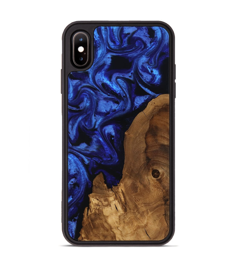 iPhone Xs Max Wood Phone Case - Emile (Ancient Olive, 818637)