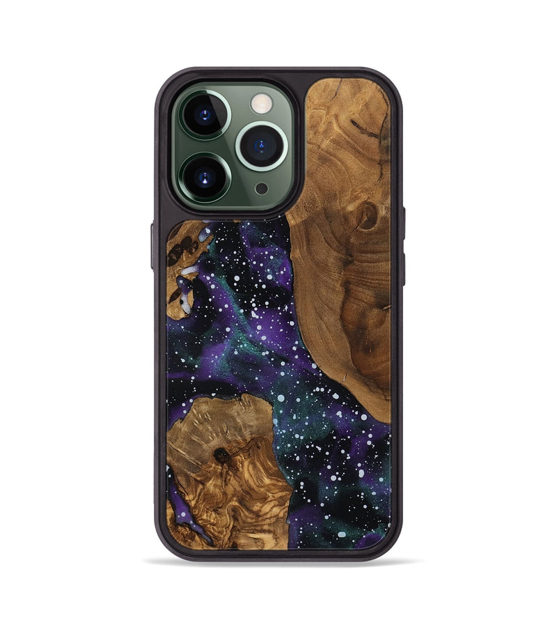 iPhone 13 Pro Wood Phone Case - Camilo (Ancient Olive, 818638)