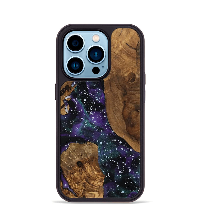 iPhone 14 Pro Wood Phone Case - Camilo (Ancient Olive, 818638)
