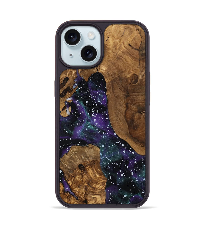 iPhone 15 Wood Phone Case - Camilo (Ancient Olive, 818638)