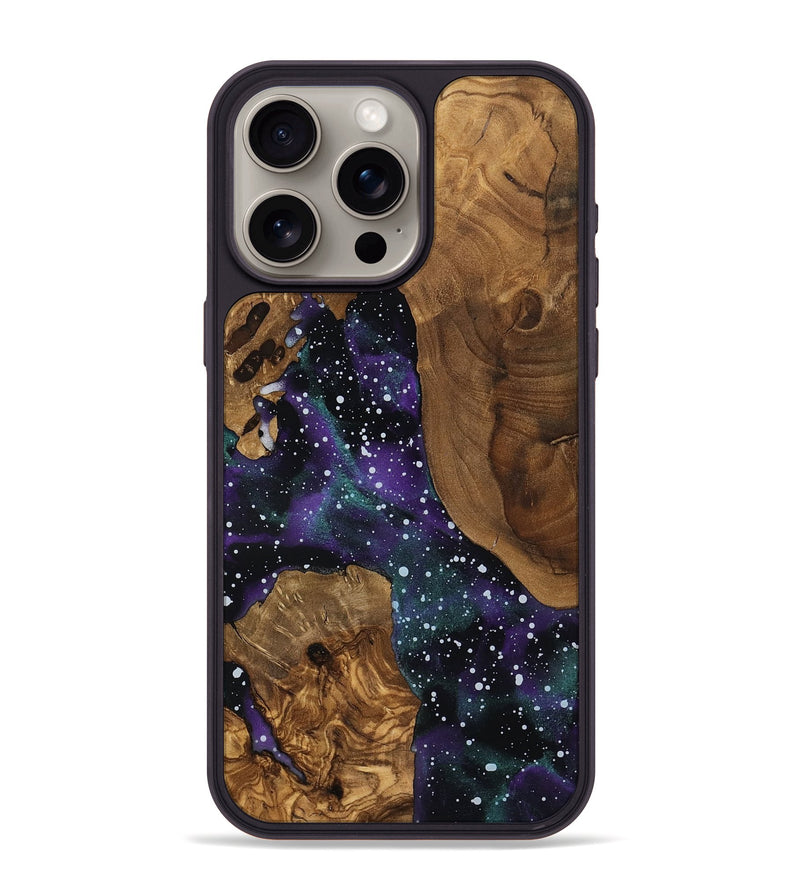 iPhone 15 Pro Max Wood Phone Case - Camilo (Ancient Olive, 818638)