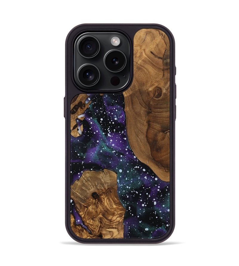 iPhone 15 Pro Wood Phone Case - Camilo (Ancient Olive, 818638)