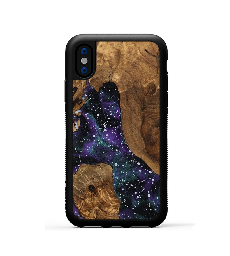 iPhone Xs Wood Phone Case - Camilo (Ancient Olive, 818638)