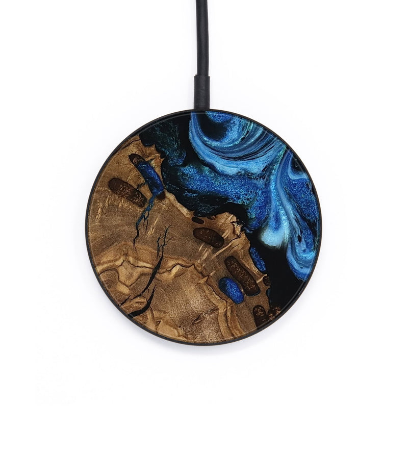 Circle Wood Wireless Charger - Floy (Ancient Olive, 818639)