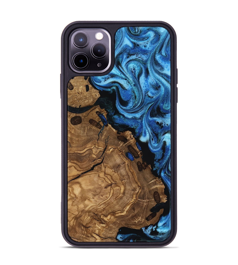 iPhone 11 Pro Max Wood Phone Case - Floy (Ancient Olive, 818639)