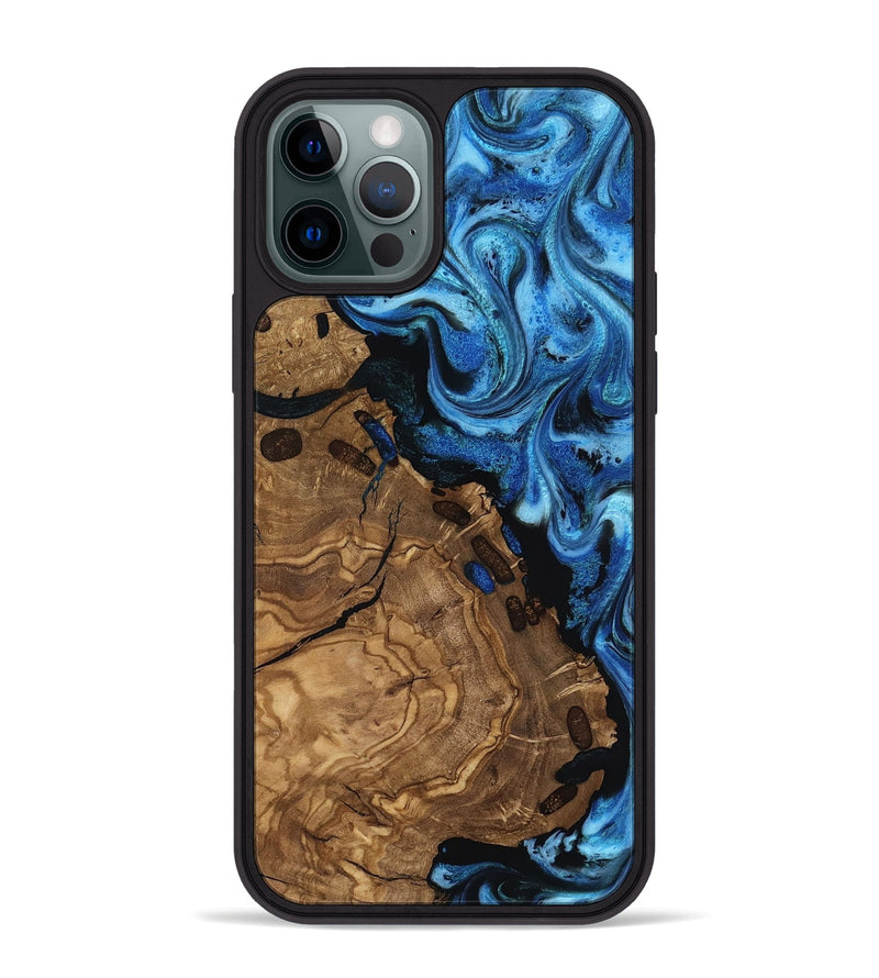 iPhone 12 Pro Max Wood Phone Case - Floy (Ancient Olive, 818639)