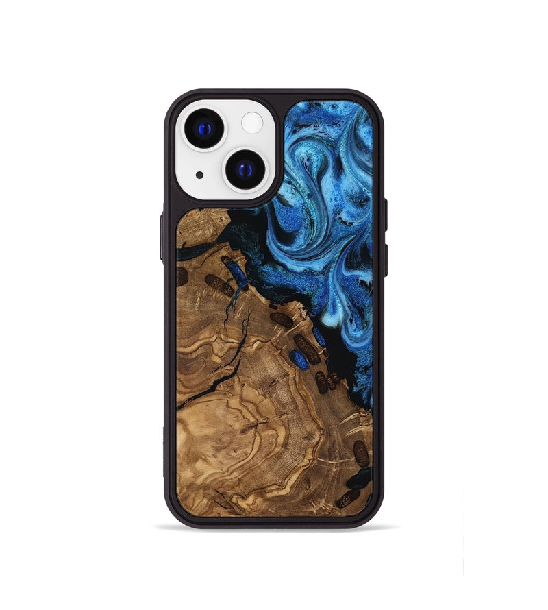 iPhone 13 mini Wood Phone Case - Floy (Ancient Olive, 818639)