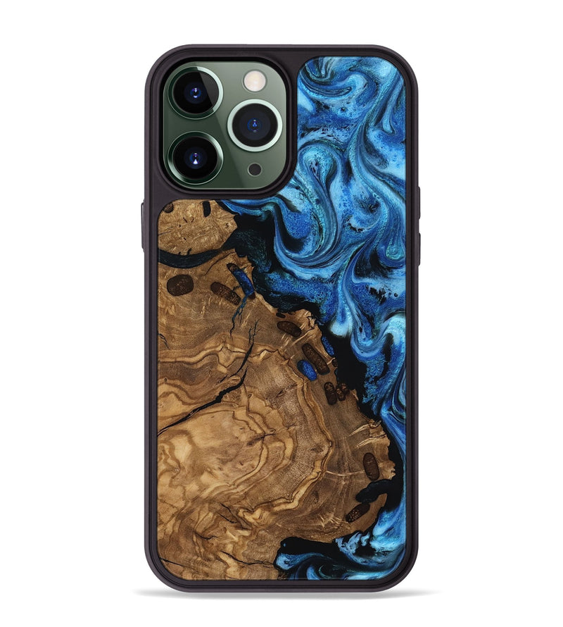 iPhone 13 Pro Max Wood Phone Case - Floy (Ancient Olive, 818639)