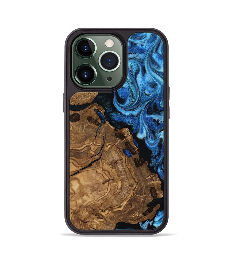 iPhone 13 Pro Wood Phone Case - Floy (Ancient Olive, 818639)