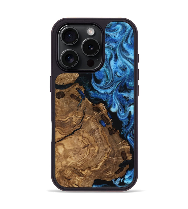 iPhone 16 Pro Wood Phone Case - Floy (Ancient Olive, 818639)