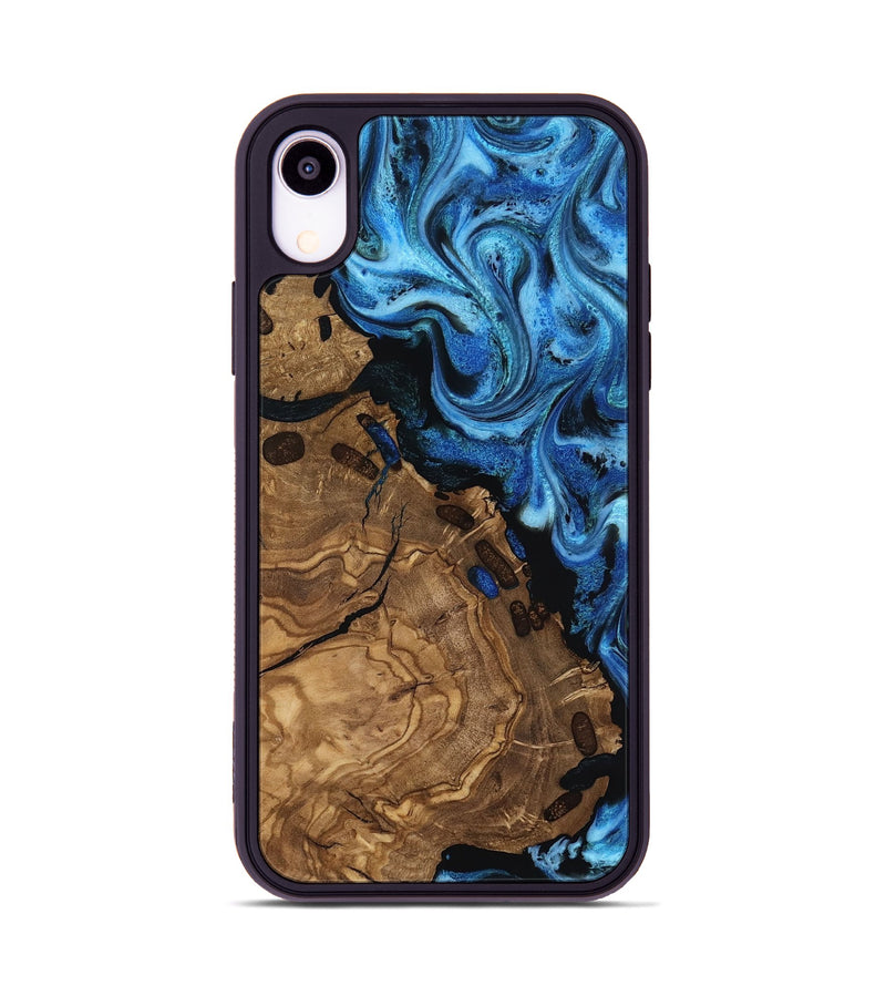 iPhone Xr Wood Phone Case - Floy (Ancient Olive, 818639)