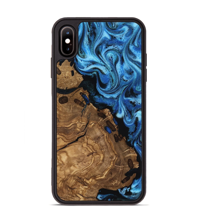 iPhone Xs Max Wood Phone Case - Floy (Ancient Olive, 818639)