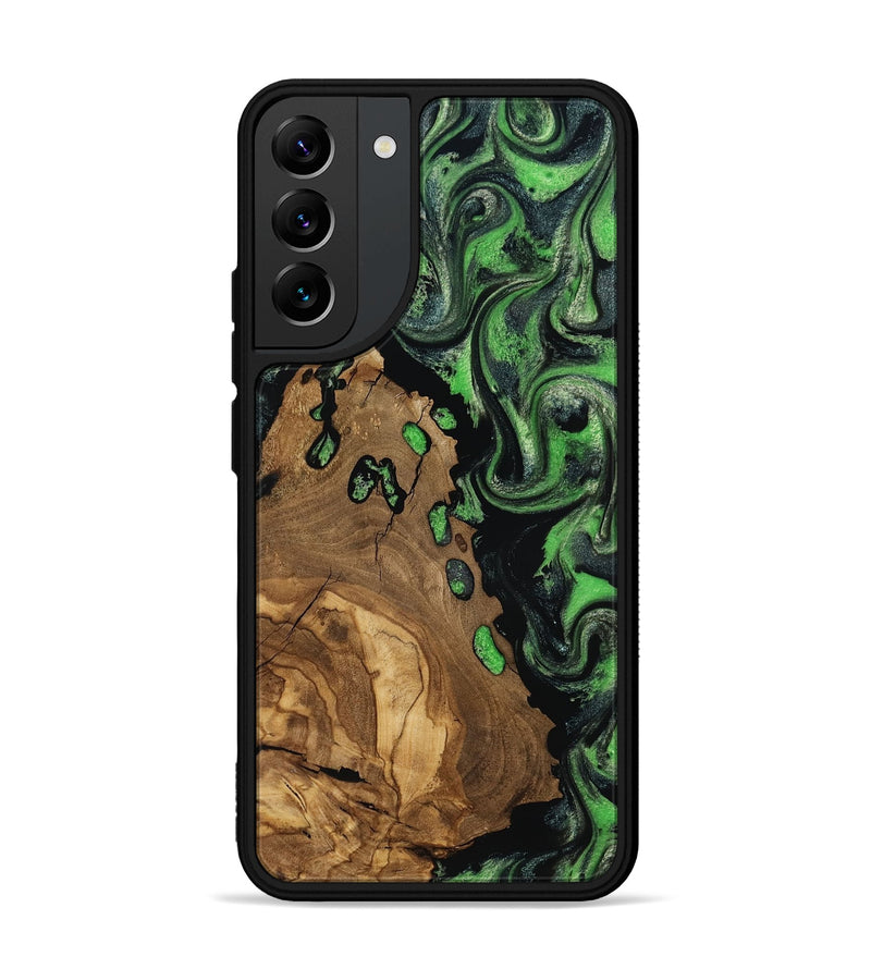 Galaxy S22 Plus Wood Phone Case - Harlan (Ancient Olive, 818640)