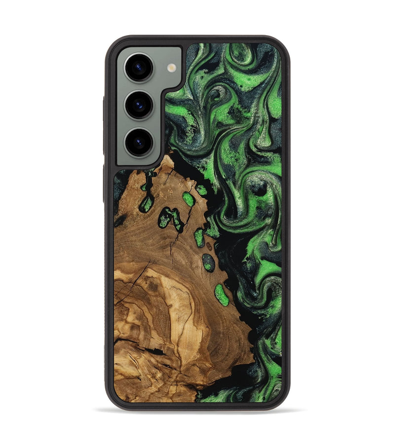 Galaxy S23 Plus Wood Phone Case - Harlan (Ancient Olive, 818640)