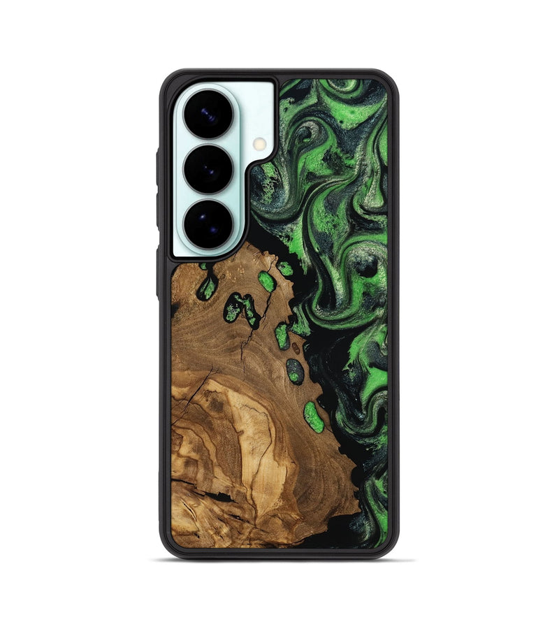 Galaxy S26 Wood Phone Case - Harlan (Ancient Olive, 818640)
