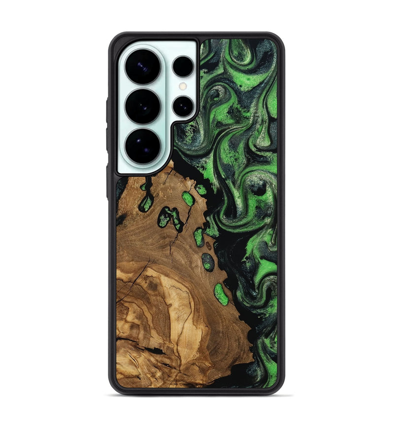 Galaxy S26 Ultra Wood Phone Case - Harlan (Ancient Olive, 818640)