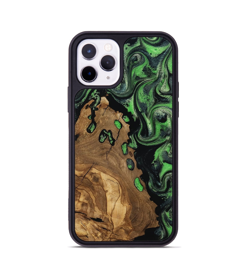 iPhone 11 Pro Wood Phone Case - Harlan (Ancient Olive, 818640)