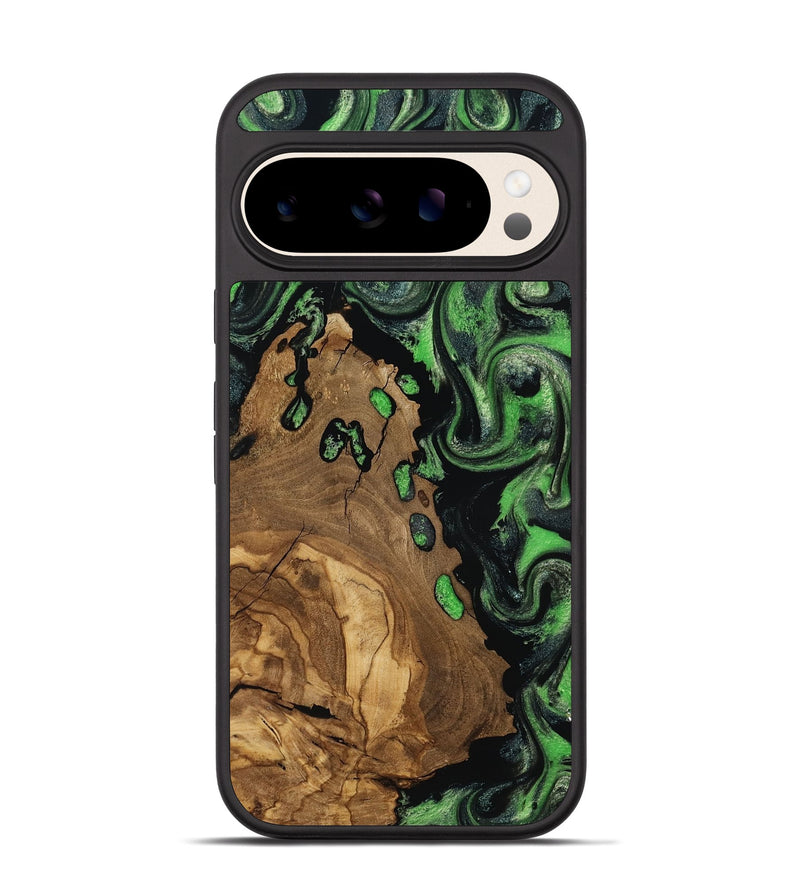 Pixel 10 Wood Phone Case - Harlan (Ancient Olive, 818640)
