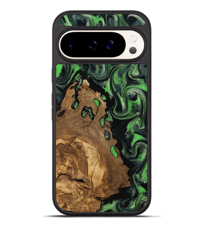 Pixel 9 Pro XL Wood Phone Case - Harlan (Ancient Olive, 818640)