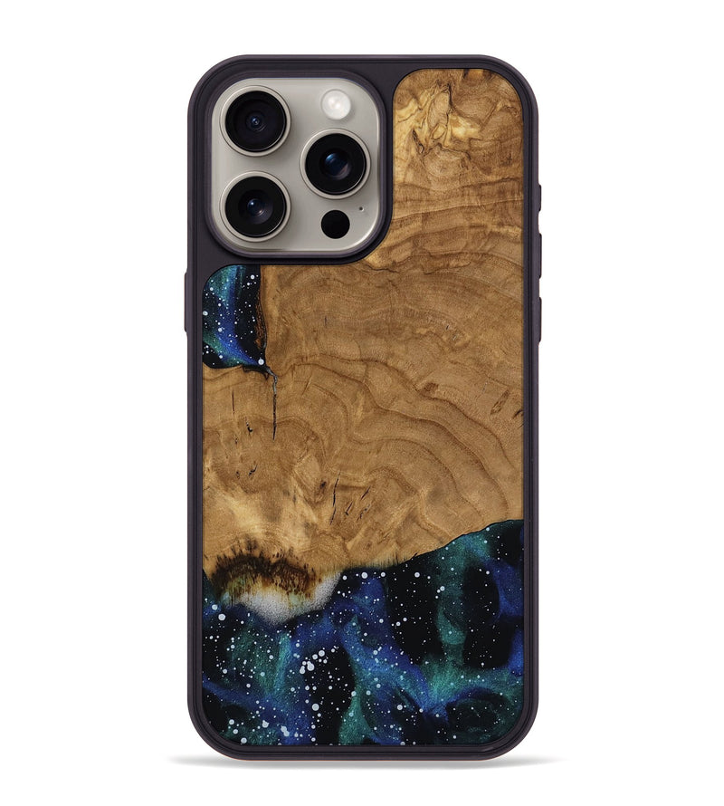 iPhone 15 Pro Max Wood Phone Case - Karter (Ancient Olive, 818641)