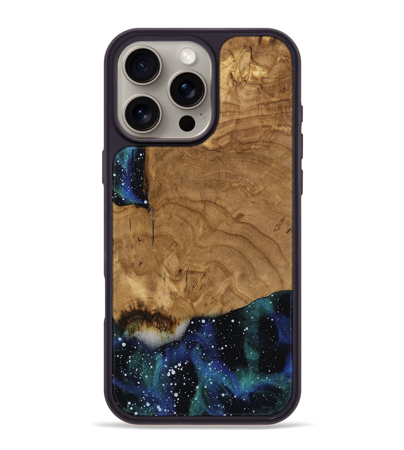 iPhone 16 Pro Max Wood Phone Case - Karter (Ancient Olive, 818641)