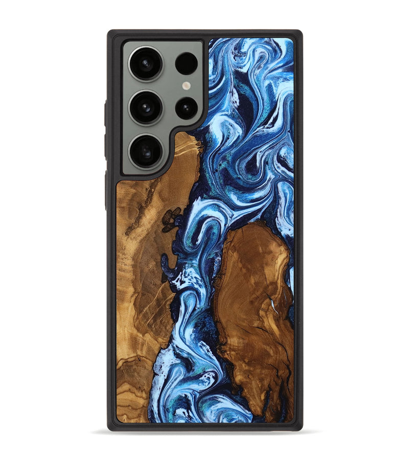 Galaxy S23 Ultra Wood Phone Case - Ellie (Ancient Olive, 818642)