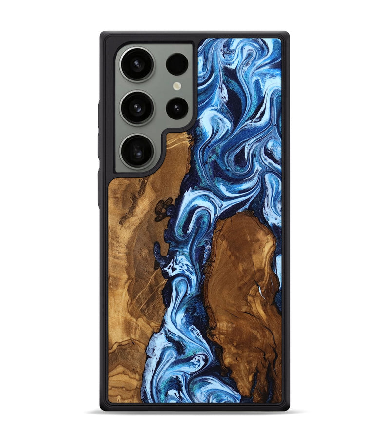 Galaxy S24 Ultra Wood Phone Case - Ellie (Ancient Olive, 818642)