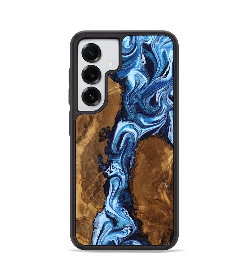 Galaxy S25 Wood Phone Case - Ellie (Ancient Olive, 818642)