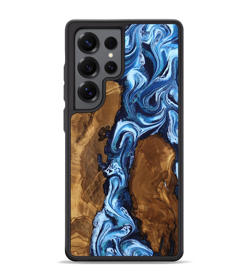 Galaxy S25 Ultra Wood Phone Case - Ellie (Ancient Olive, 818642)