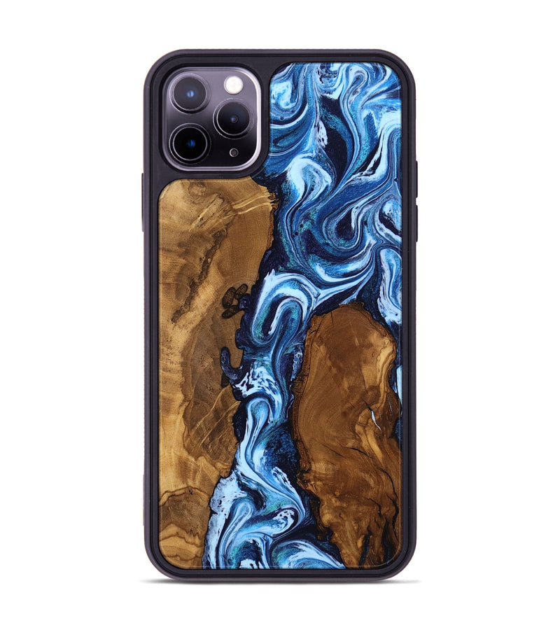 iPhone 11 Pro Max Wood Phone Case - Ellie (Ancient Olive, 818642)