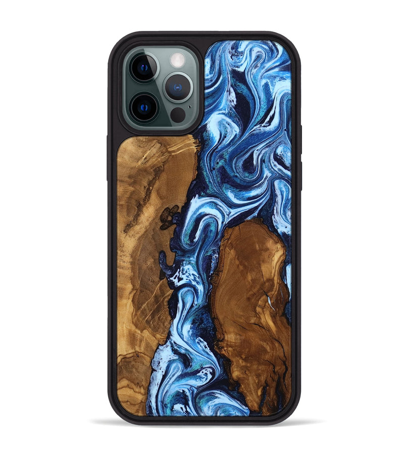 iPhone 12 Pro Max Wood Phone Case - Ellie (Ancient Olive, 818642)
