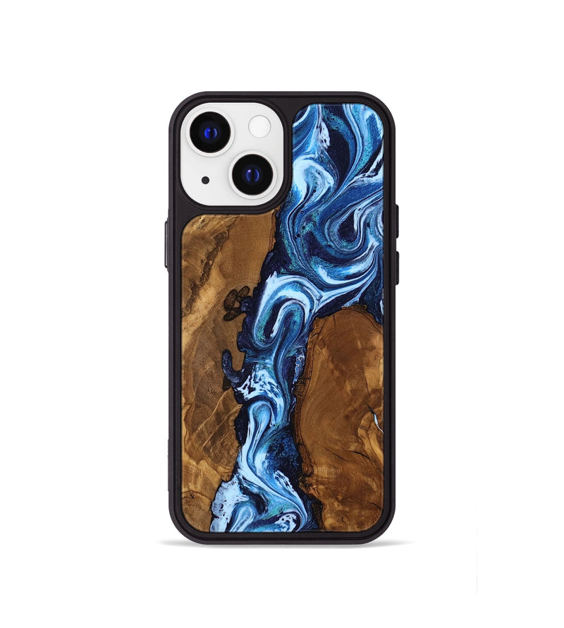 iPhone 13 mini Wood Phone Case - Ellie (Ancient Olive, 818642)
