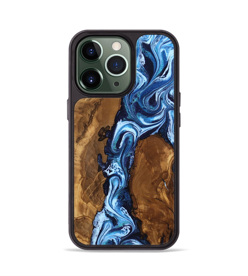 iPhone 13 Pro Wood Phone Case - Ellie (Ancient Olive, 818642)
