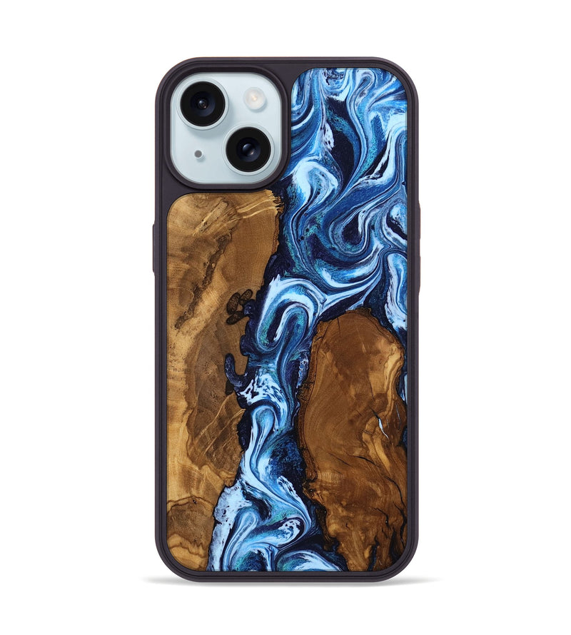 iPhone 15 Wood Phone Case - Ellie (Ancient Olive, 818642)