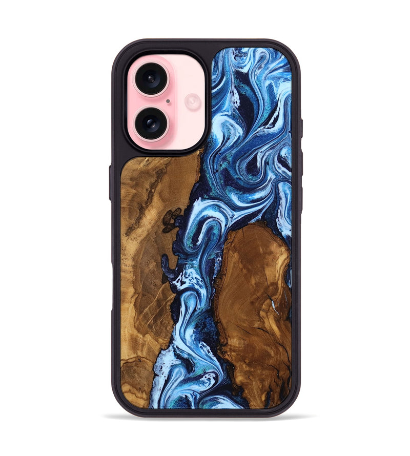 iPhone 16 Wood Phone Case - Ellie (Ancient Olive, 818642)